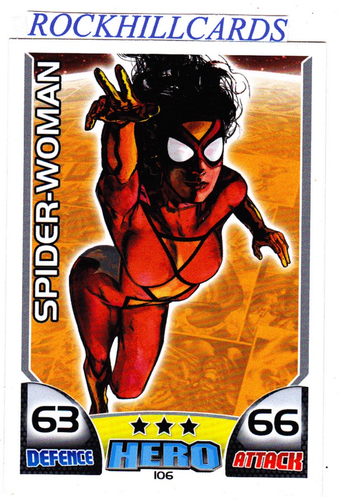TOPPS HERO ATTAX MARVEL UNIVERSE- PICK YOUR OWN HERO BASE CARD-#86-118 - Picture 15 of 22