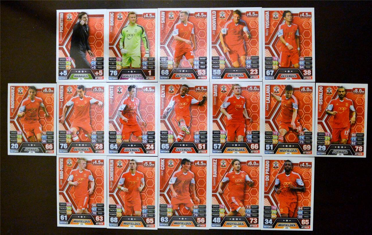 MATCH ATTAX 13/14 COMPLETE YOUR COLLECTION CHOOSE FULL SETS OF CARDS 2013 2014 - Picture 2 of 6