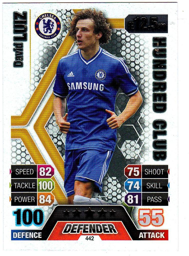 MATCH ATTAX 13 14 CHOOSE YOUR OWN HUNDRED CLUB 100 2013 2014 - Picture 3 of 5