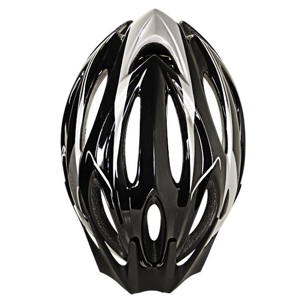 Vulcan Premium Multi Sport Glossy Black Bicycle Helmet size Medium