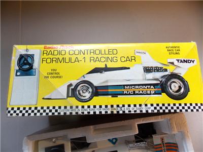 formula radio control racing car