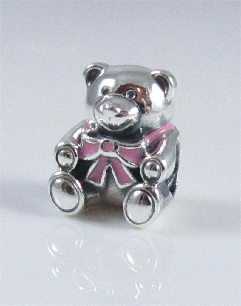 pandora christmas teddy bear charm