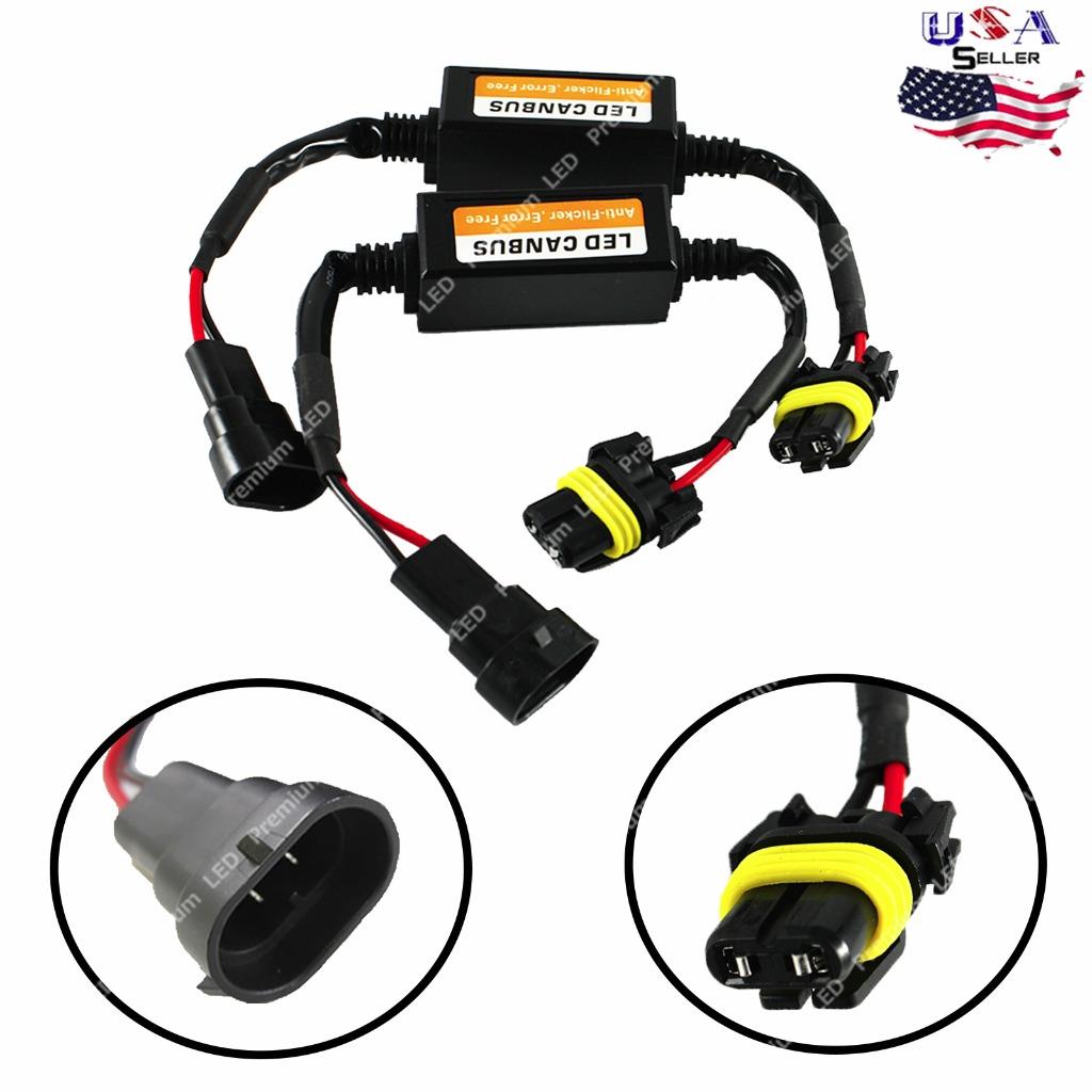 LED Canbus Decoder H7 Anti Flicker Flash Error Free For Headlight Fog