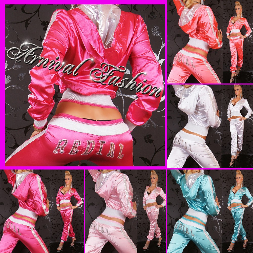 glitter tracksuit womens