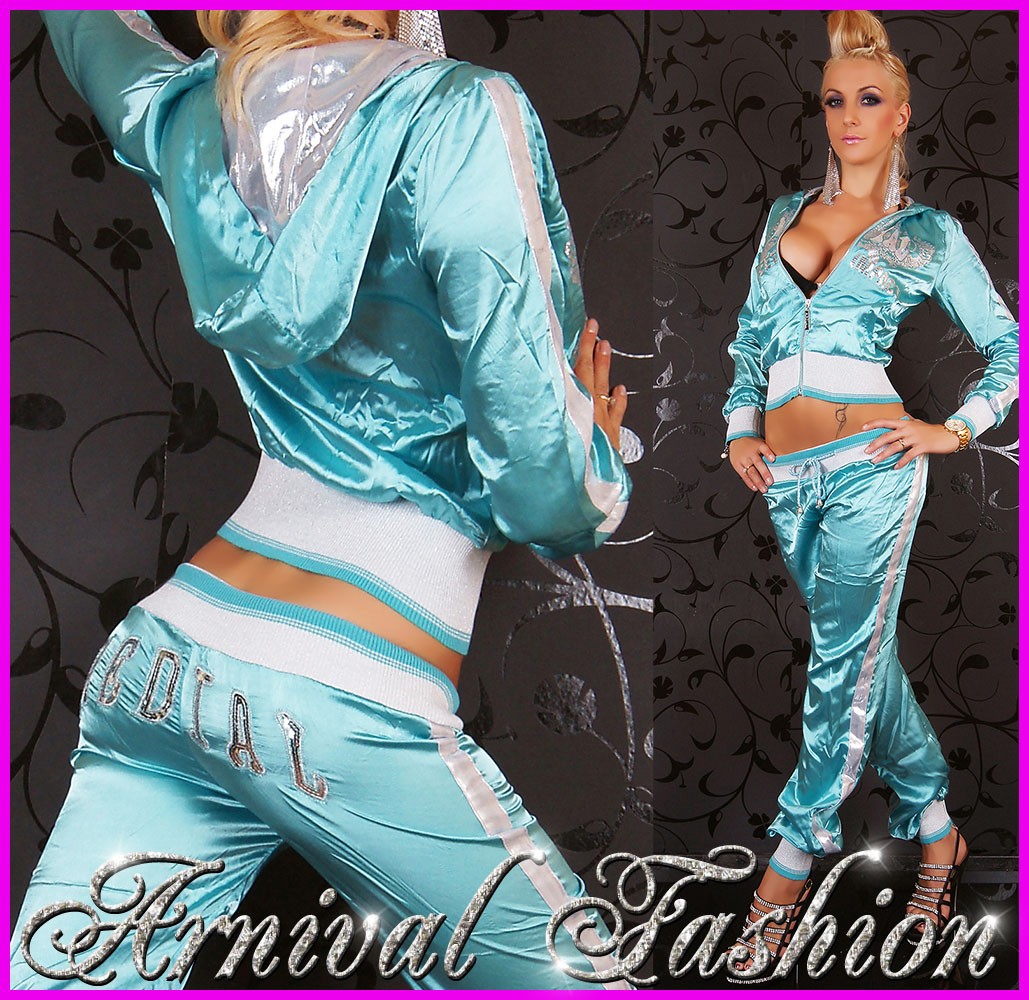 silk jogging suit
