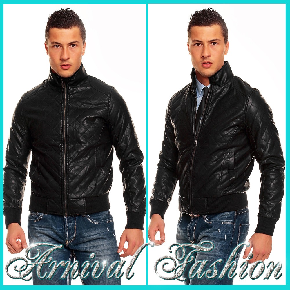 Details about NEW MENS BOMBER LEATHER JACKETS FOR MEN ONLINE MEN'S