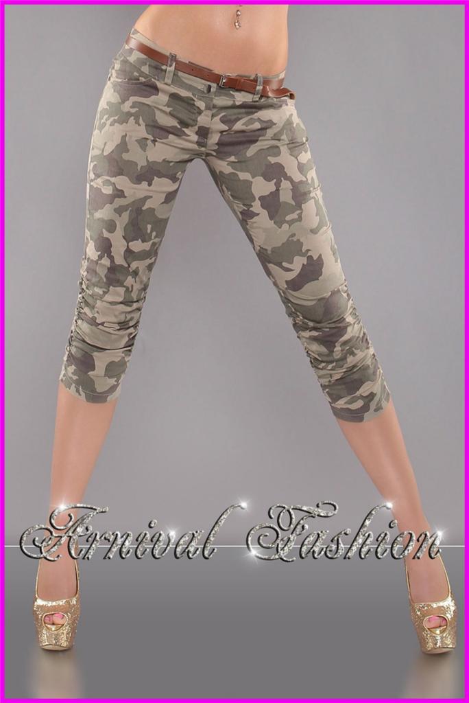army print pants for ladies