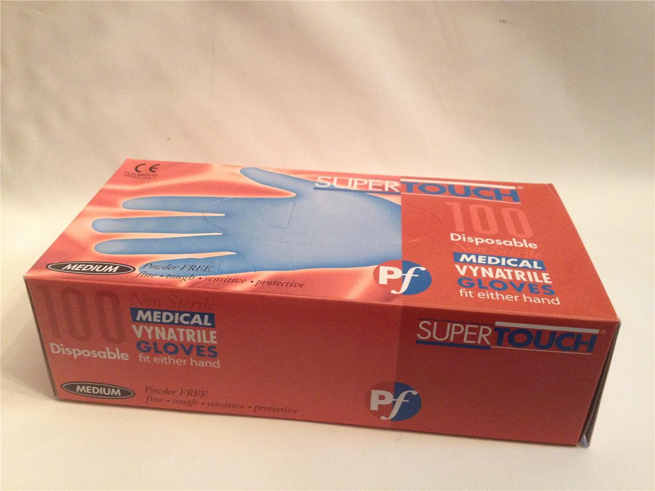 100 STRONG BLUE LATEX FREE DISPOSABLE GLOVES S M L XL 100 STRONG BLUE LATEX FREE DISPOSABLE GLOVES S M L XL