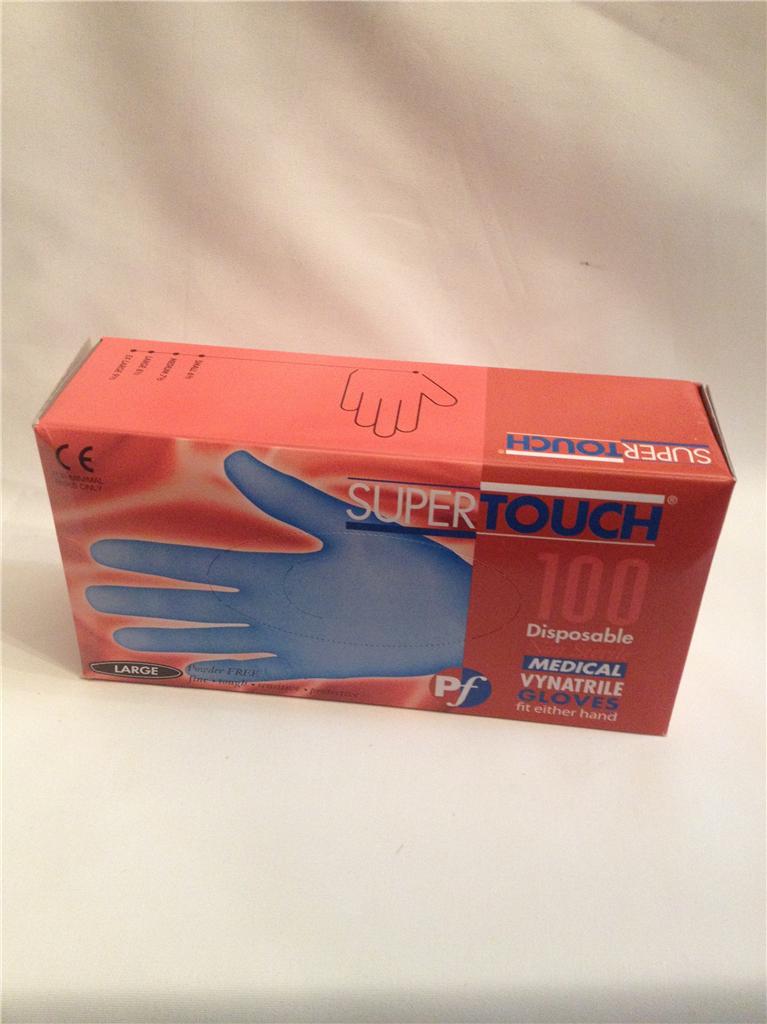 100 STRONG BLUE LATEX FREE DISPOSABLE GLOVES S M L XL 100 STRONG BLUE LATEX FREE DISPOSABLE GLOVES S M L XL