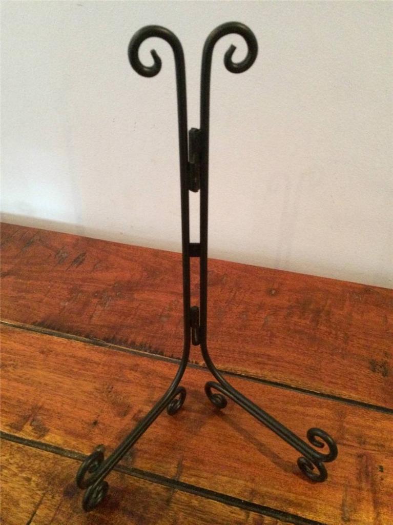 IRON EASEL DISPLAY CANVAS PICTURE ARTWORK MENU BOOK PLATE STAND WEDDING