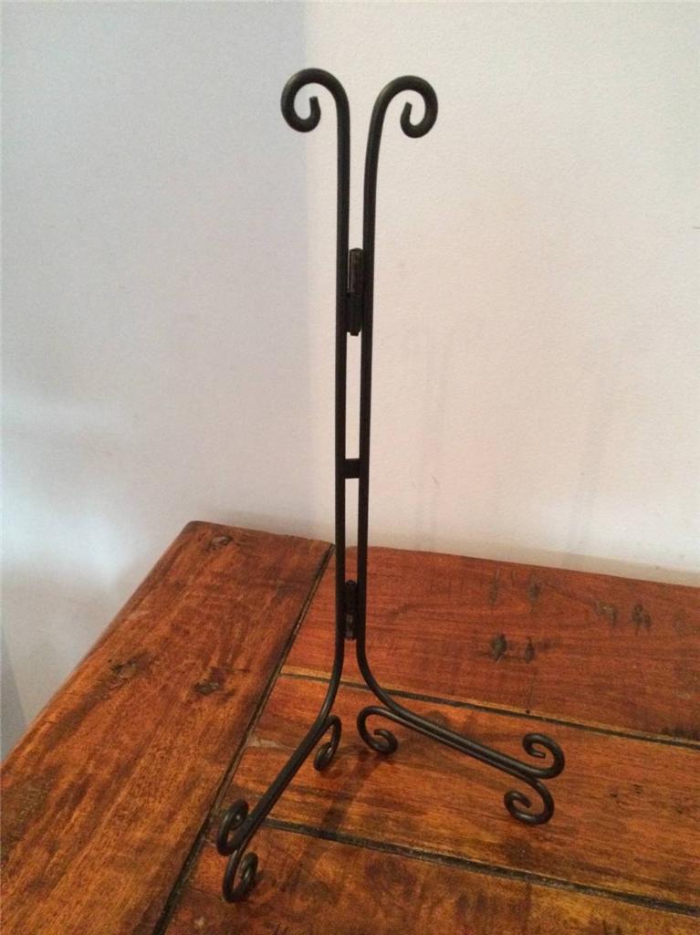 IRON EASEL DISPLAY CANVAS PICTURE ARTWORK MENU BOOK PLATE STAND WEDDING