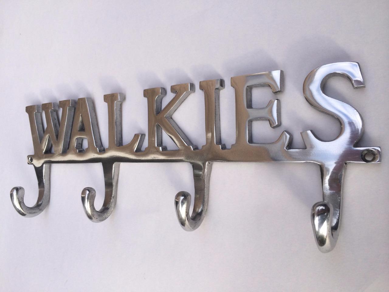 WALKIES DOGGIES DOG PET LEAD LEASH HOLDER WALL RACK HANGER HOOKS