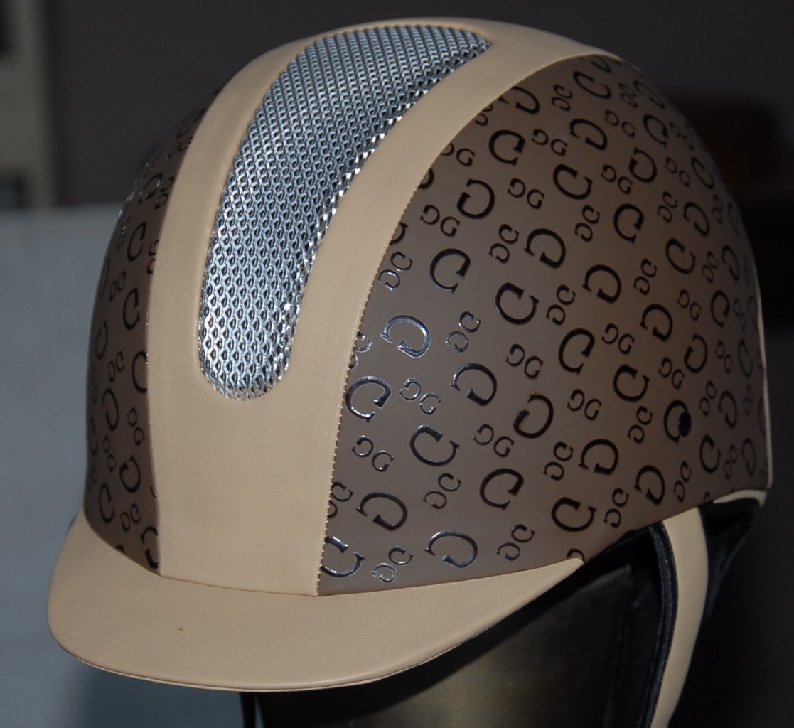 Equestrian Horse Riding Helmet all purpose brand New Design Brown/beige