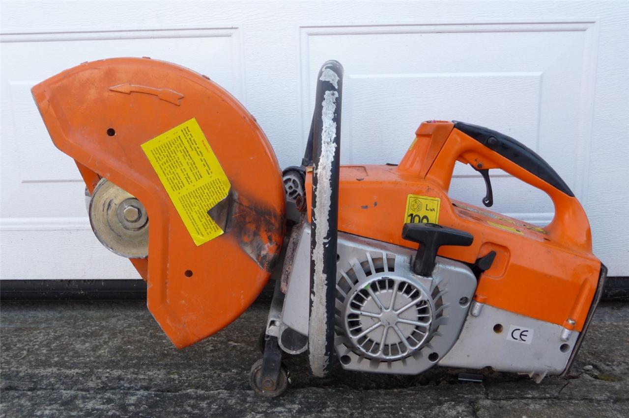 PETROL DISC CUTTER LIKE STIHL SAW 300MM DIAMETER BLADE SPARES OR