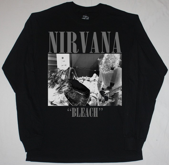 nirvana bleach t shirt urban outfitters