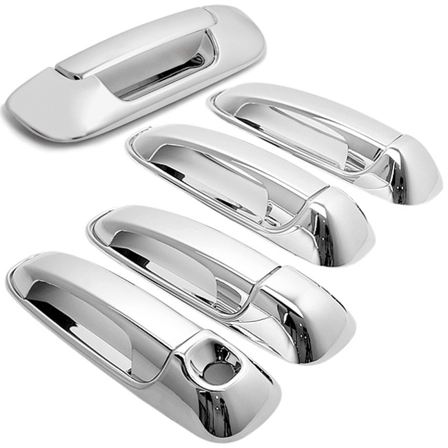 FOR 0308 DODGE RAM 1500 3500 CHROME DOOR HANDLE COVER + TAILGATE COVER