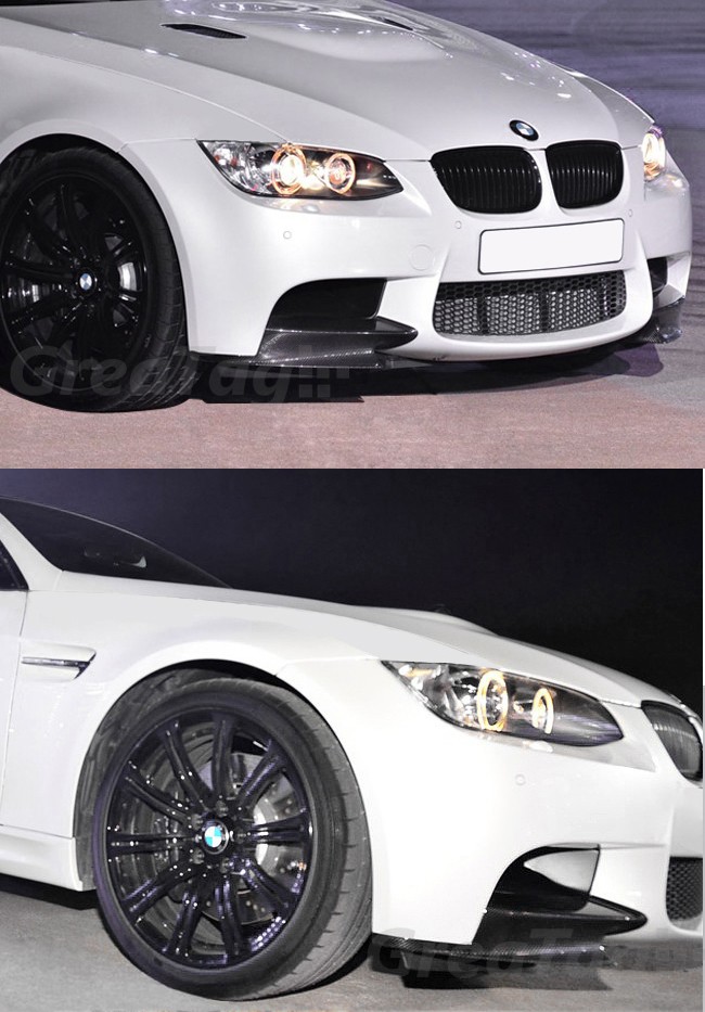 Real Carbon Fiber Front Splitter For Bmw E90 E92 E93 M3 Ebay
