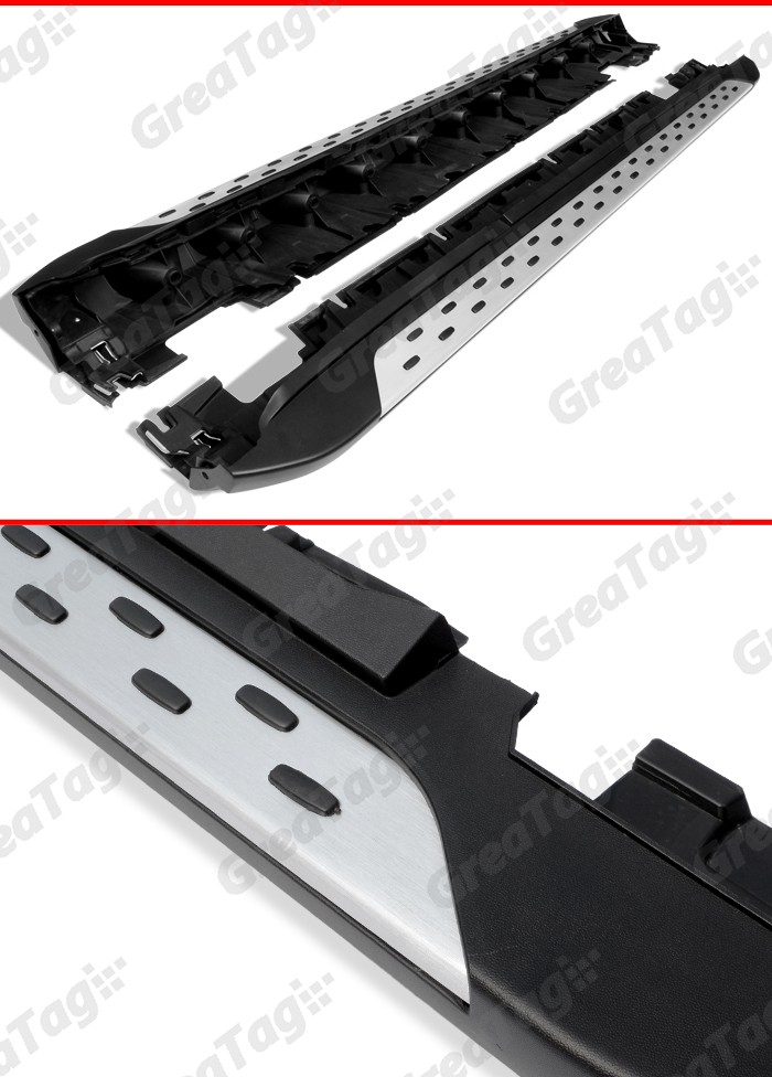 For 10 14 Mercedes Benz X204 GLK Class Running Boards Side Step Rail Nerf Bar eBay