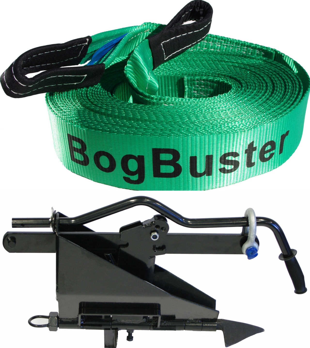 Bogbuster Recovery Ground Anchor OFF Road 4x4 4WD Winch Rope Strap Cable Shackle eBay
