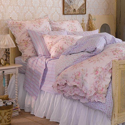 Shabby Chic ® tm Rachel Ashwell Double Bed Roseblossom ...