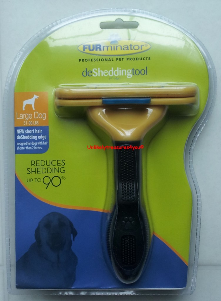 Furminator deShedding Tool for Large Dogs with short hair 4" New | eBay