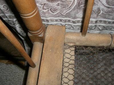 Baby Cribs on Antique Hand Made Baby Crib Ebay