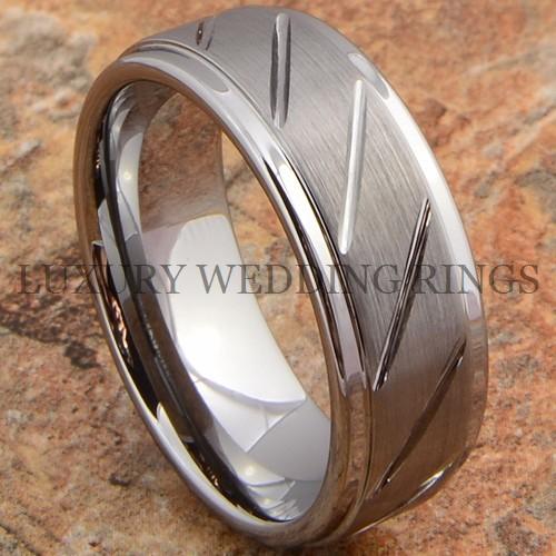 Tungsten Carbide Ring Love Men's Wedding Band Titanium Color Jewelry Size 6-13 in Jewelry & Watches, Men's Jewelry, Rings | eBay