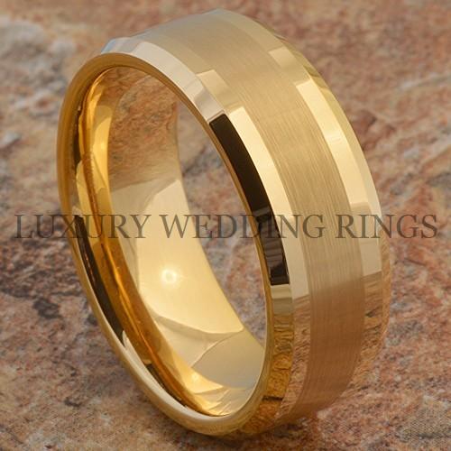 Tungsten Men's Ring Infinity 14K Gold Wedding Band Love Bridal Jewelry Size 6-13 in Jewelry & Watches, Men's Jewelry, Rings | eBay