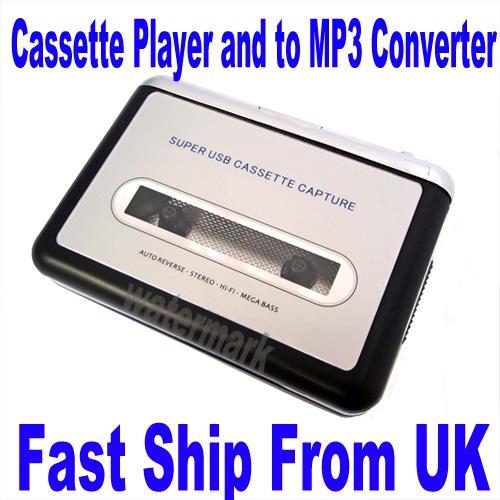 Super USB Cassette Capture convert Any tape to MP3 file for Ipod CD ...