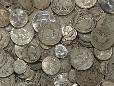 1 OZ. US SILVER COIN LOT 90% SILVER GUARANTEED 1/2 $ | eBay