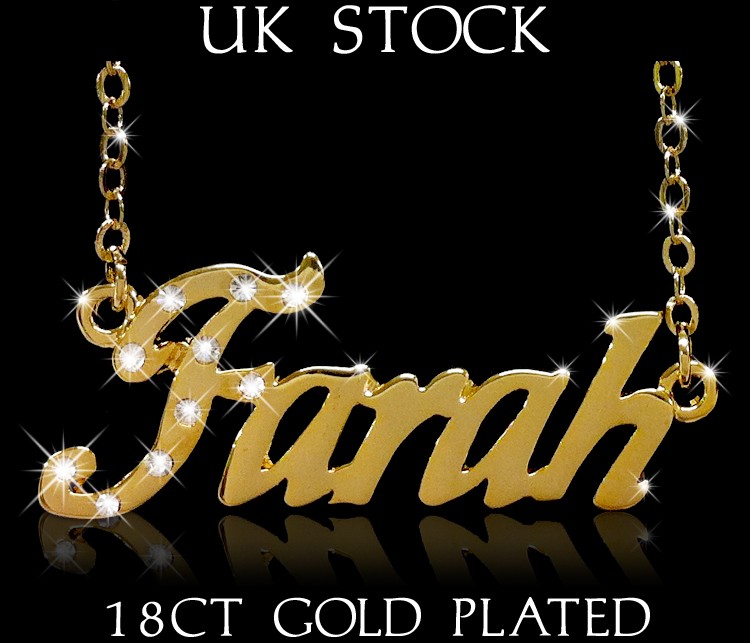 Farah name locket clearance