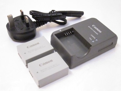 Canon Powershot Sd1300is Battery Charger on B6u Two Battery Charger For Canon Powershot G10 G11 G12 Sx30 Is Nb