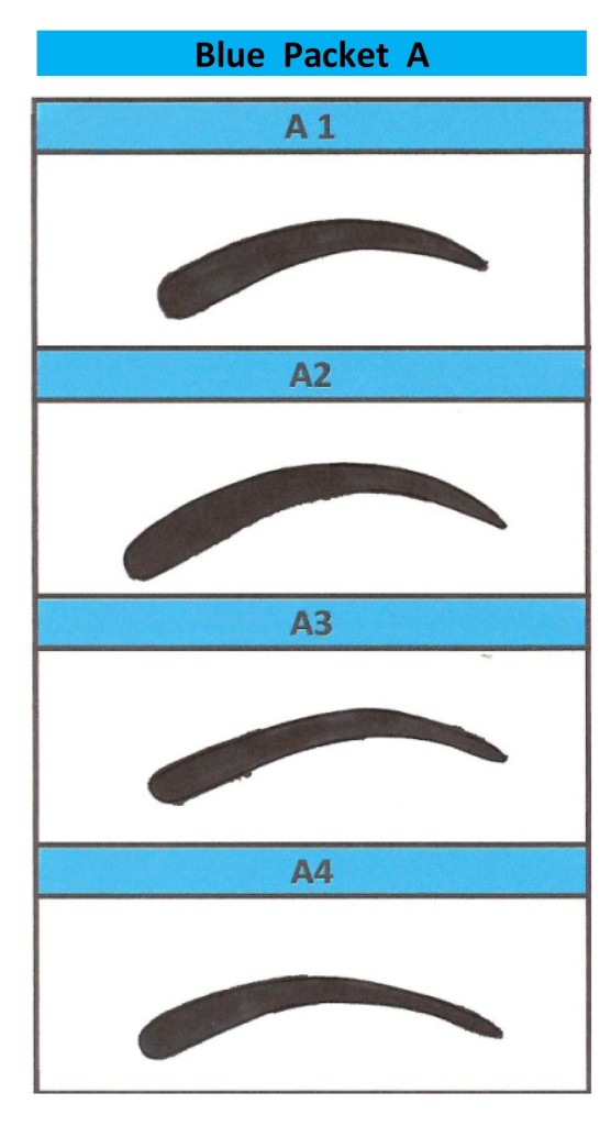 Eyebrow Stencils