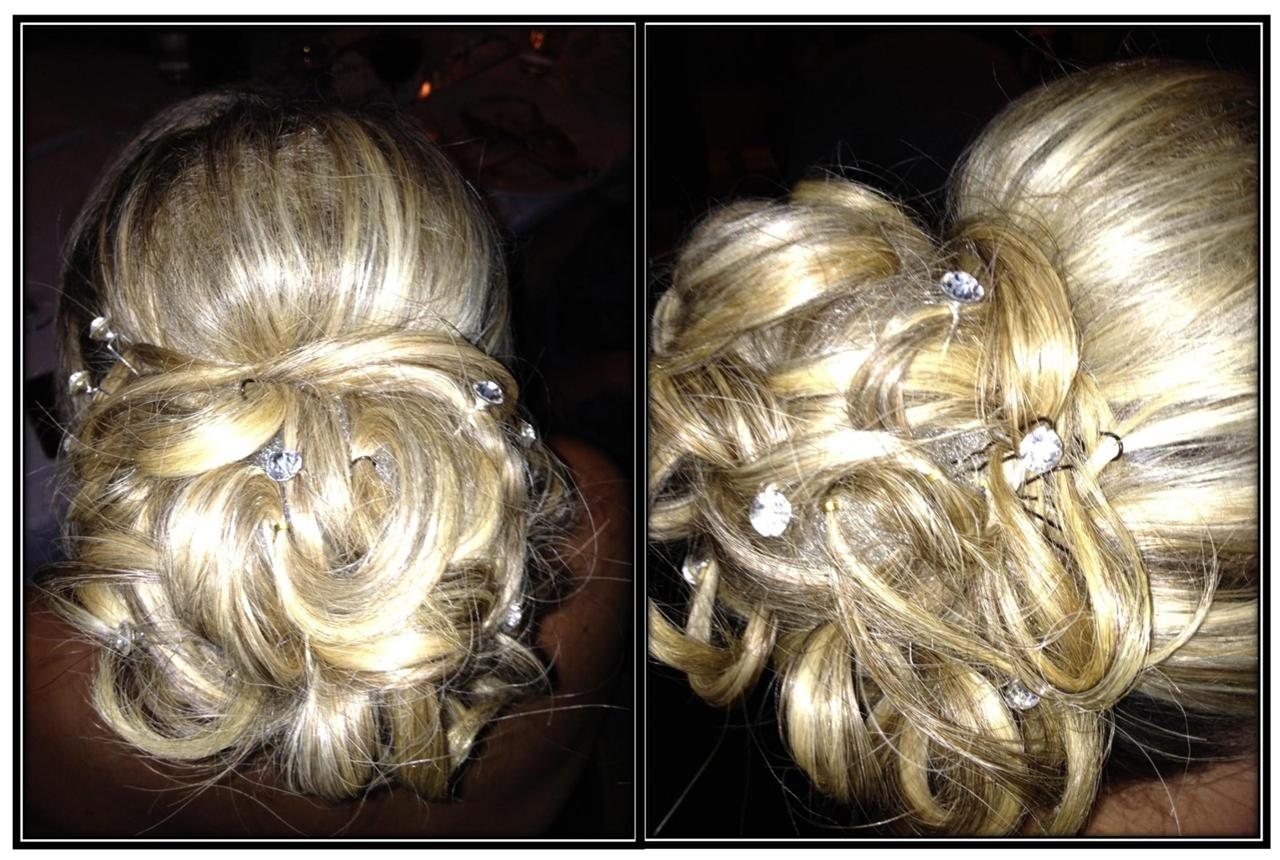 diamante Hair Pins Bridal Wedding hair clips pin Crystal formal Silver