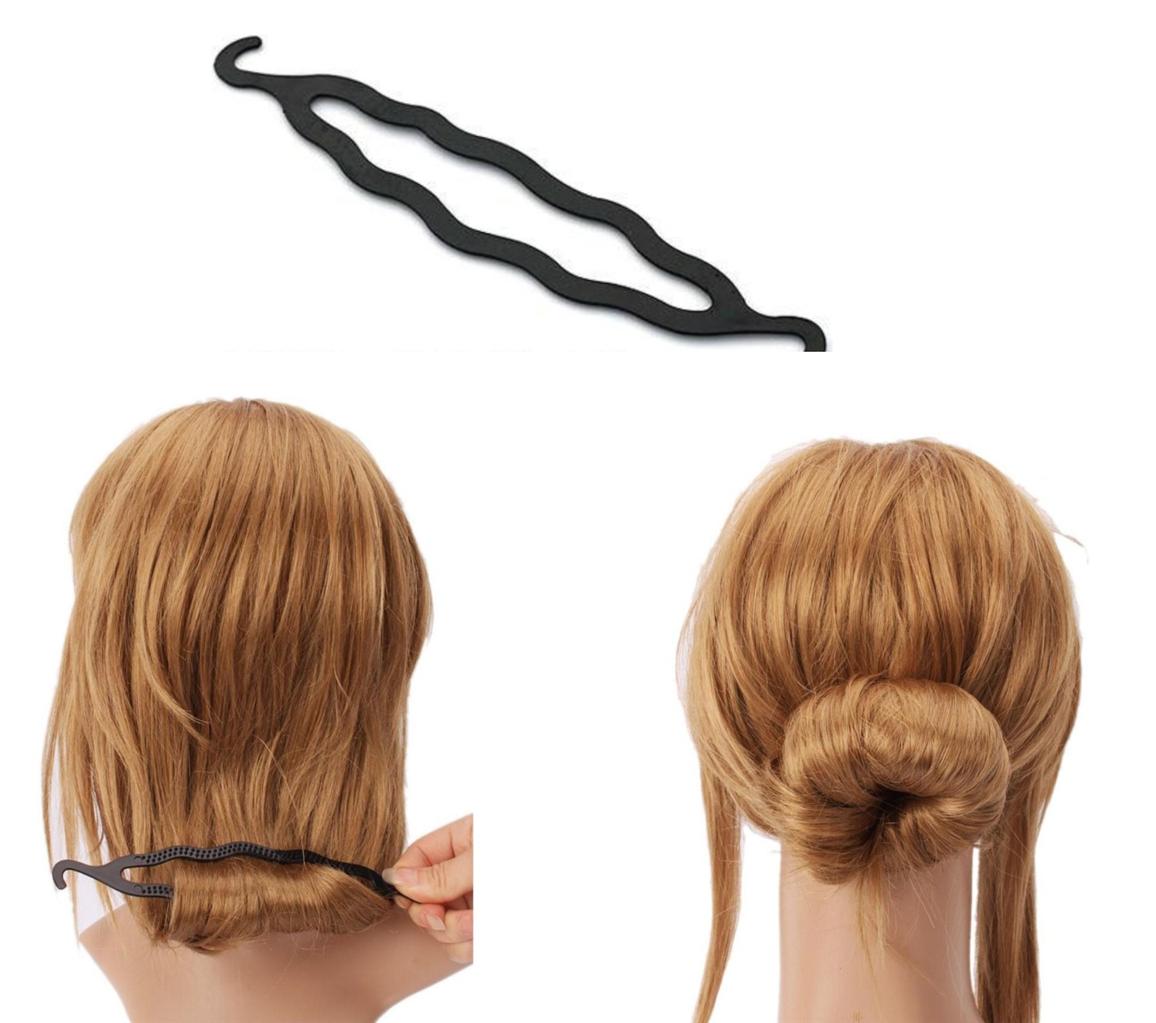Topsy Pony Tail Maker Bun Hair Styles Kit Comb 4 Set Braid Ponytail Kids