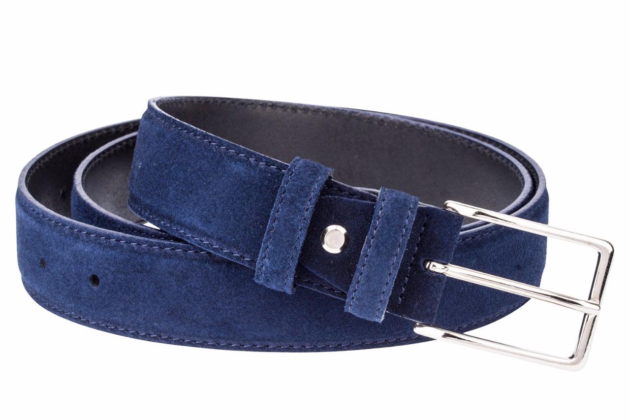Suede Leather Belt Mens belts 100% Italian leather Nubuck Dress Golf Sz 30-46&quot; | eBay