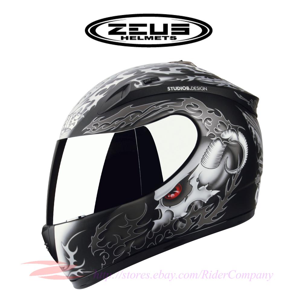 ZEUS ZS2000A Motorcycle Helmet Full Face Limited DOT Safety Approved