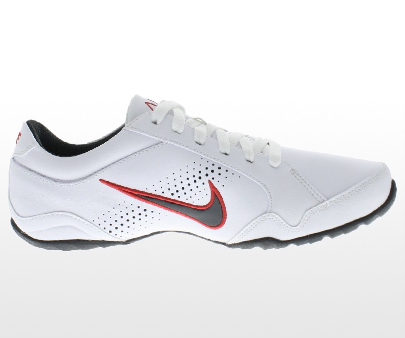 NIKE AIR COMPEL MENS WHITE LEATHER TRAINERS UK SIZES 6-11 | eBay