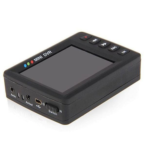 2.7" Angel Eye Video Recorder Pinhole Button Spy Camera Mini Hidden