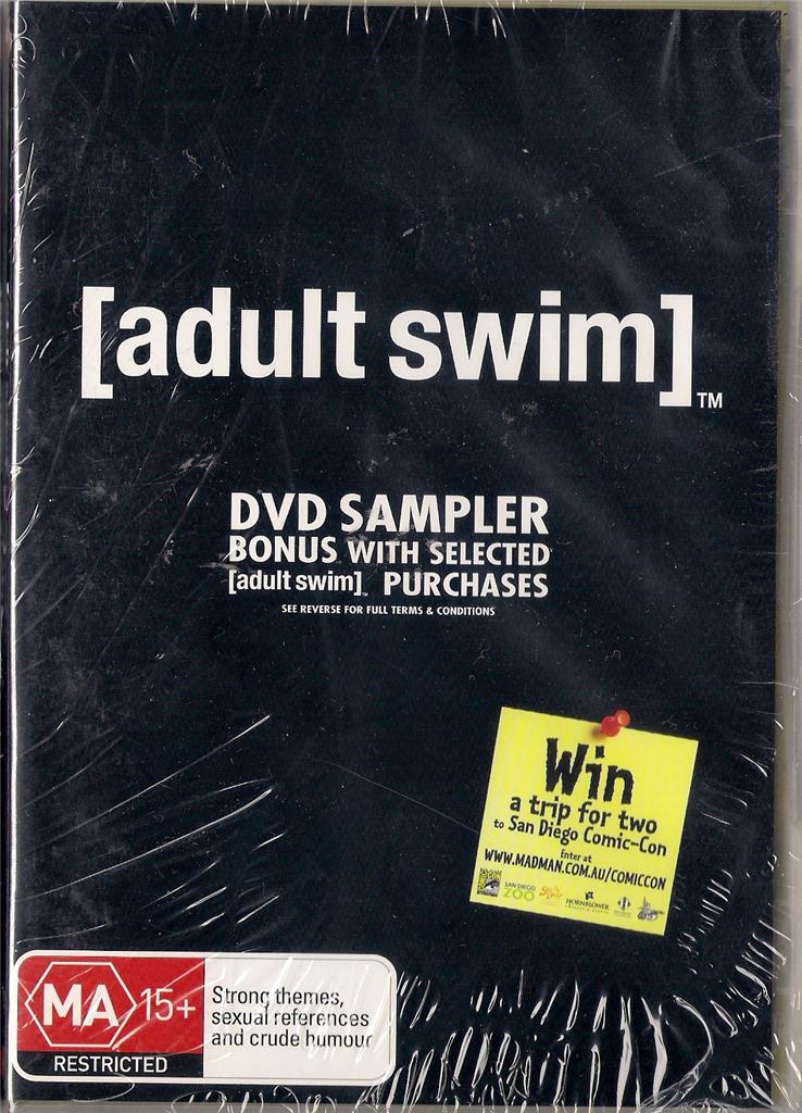 ADULT SWIM ~ DVD SAMPLER PROMO ~ BRAND NEW SEALED DVD