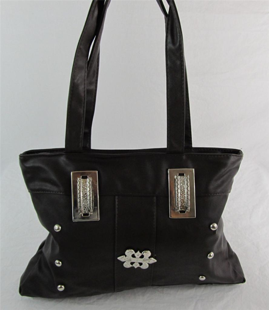 Designer Inspired Fashion Faux Leather Handbag Hobo Brown | eBay