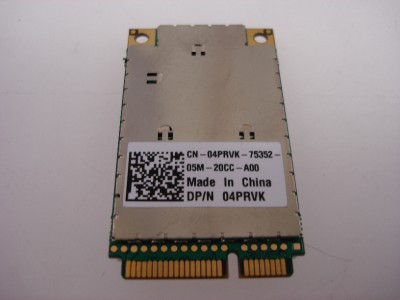 Dell 4PRVK Huawei EM770U Mobile Broadband 3G HSPA Wireless Mini PCI E.