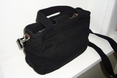 Canvas Cross Body Bags on Fossil Small Black Canvas Cross Body Messenger Shoulder Bag Tote