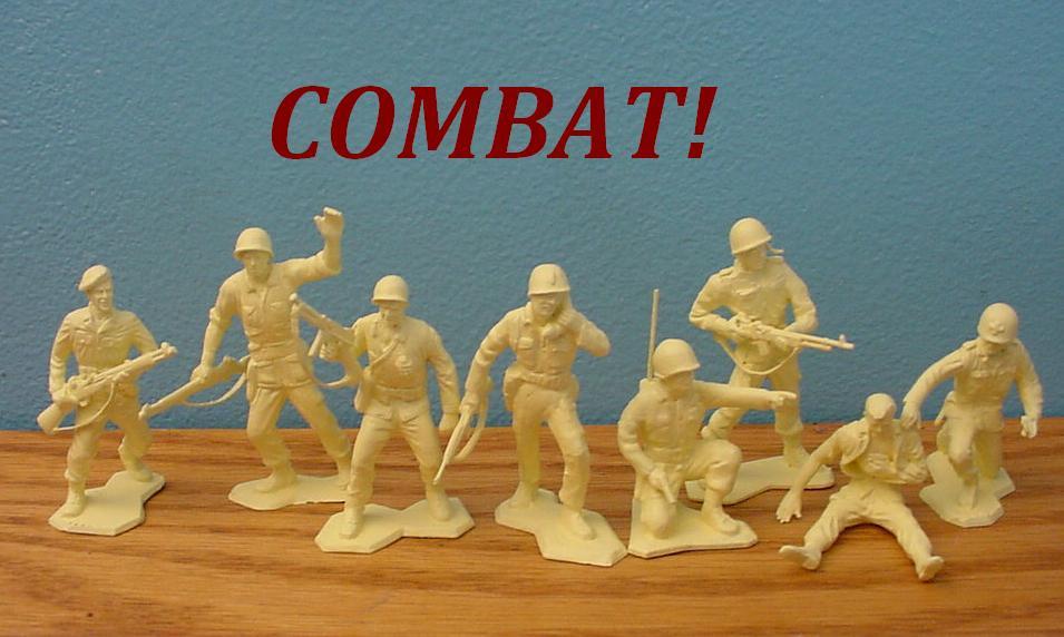 Marx COMBAT 54mm Battleground playset characters (8) BOXED SET Conte Airfix 1/32 eBay