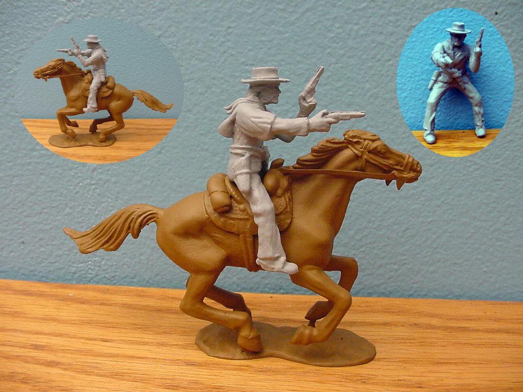 54mm OUTLAW JOSEY WALES 1 Clint Eastwood Marx Western playset