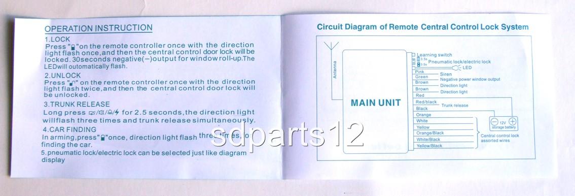 Kit Chiusura Centralizzata Auto Universale - Sistema Con Telecomando Per Serrature Porte - Foto 6