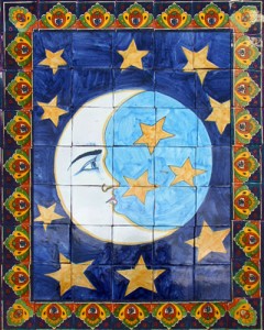 Mexican Talavera Tiles Hand Painted Mosaic Tile Mural Ebay