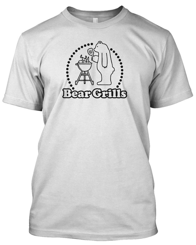 BEAR GRILLS BBQ MENS UNISEX TShirt Funny Slogan Stag / Hen Party Tee 12 Colours eBay