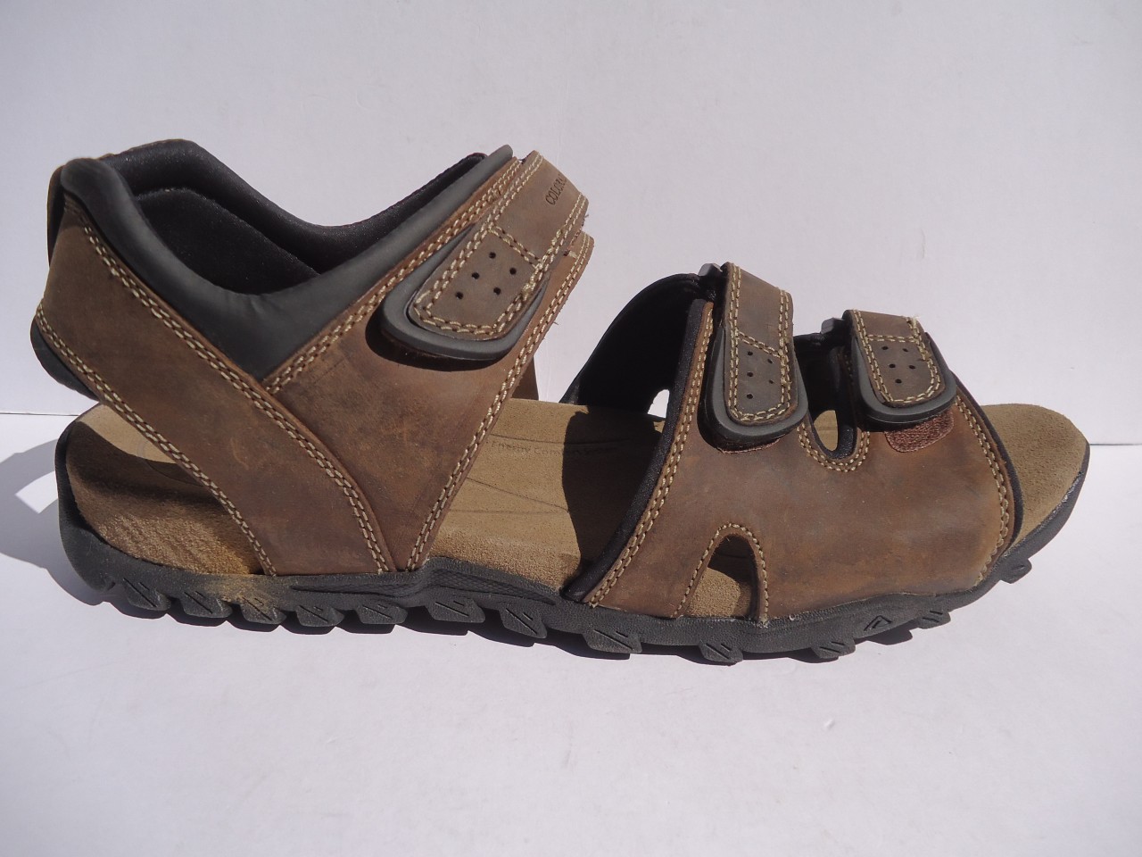 ... about New Men's Leather Comfort Colorado SandalsShoes Brown Size 14