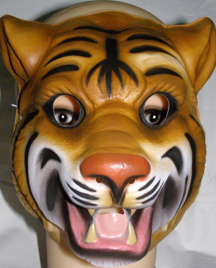 The Tiger Mask ! Real Look, Attractive Mask ! Powerful & Strong Animal